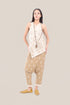 Patterned jacquard reversible asymmetric top